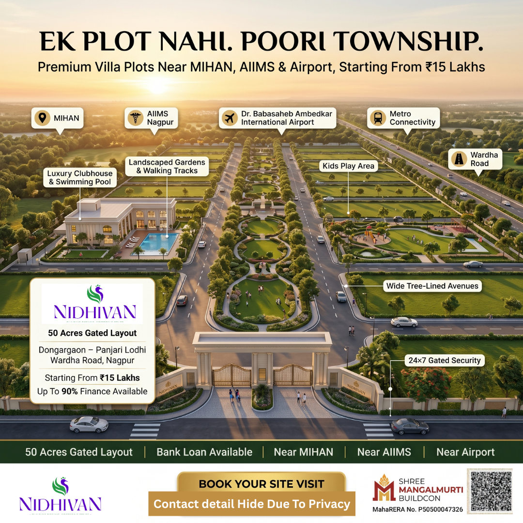 Nidhivan township amenities creative